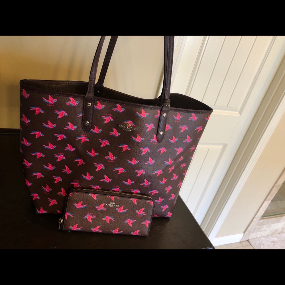 Coach bag n wallet